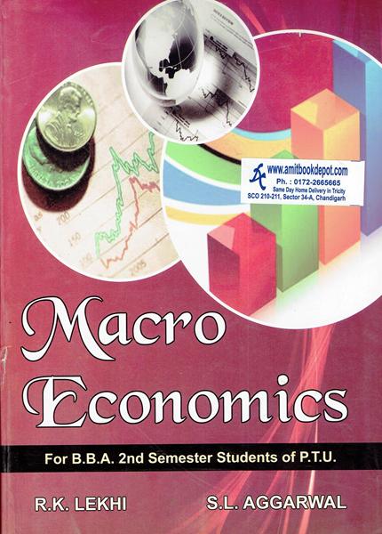 Macro Economics for BBA 2nd Sem  PTU (New)