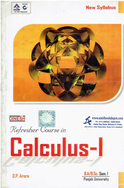 Refresher Course in Calcuus 1 for BA and BSc for Semester 1 PU