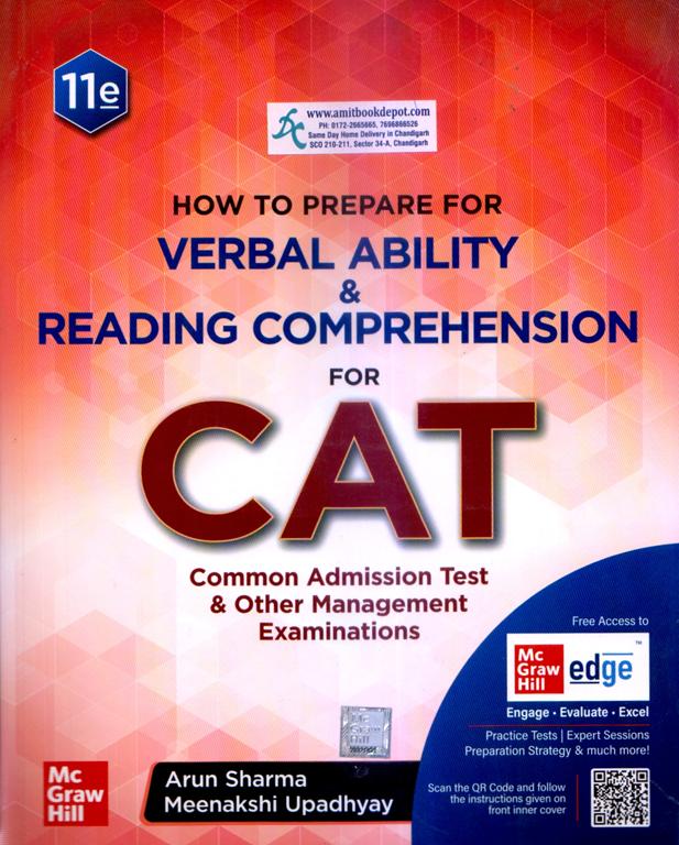 McGraw Hill How To Prepare for Verbal Ability and Reading Comprehension for The CAT 11th Edition