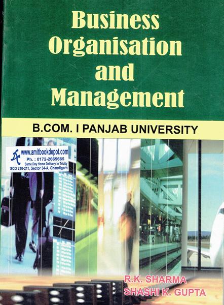 Business Organisation and Management, B.Com 1st Year, PU (NEW)