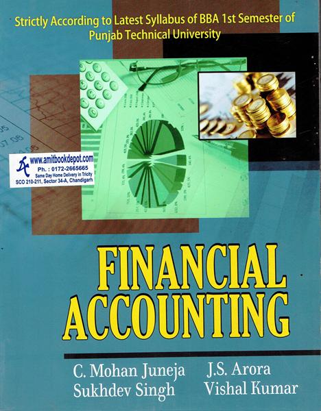 Financial Accounting BBA 1st Sem PTU (NEW)