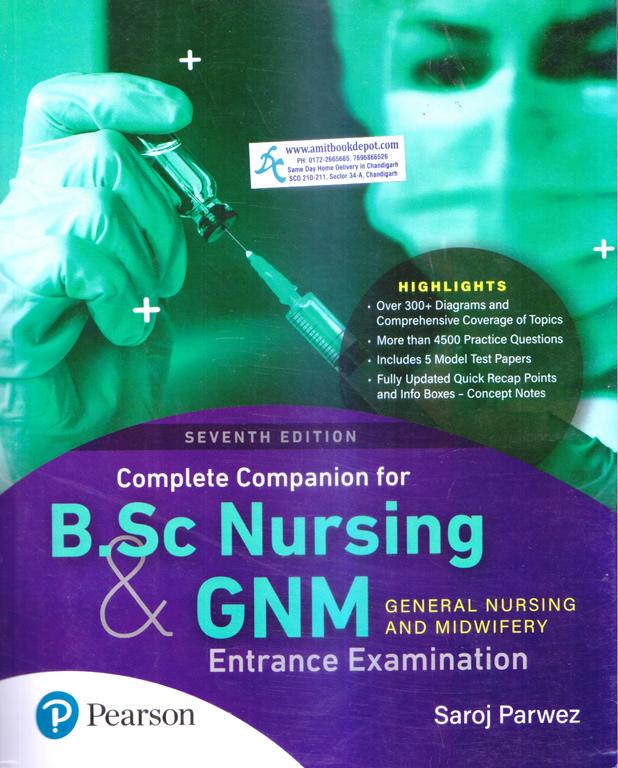 The Pearson Guide To BSc Nursing Entrance Examination 7th Edition