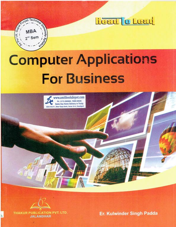 Thakur Computer Applications for Business MBA 2nd Sem PTU