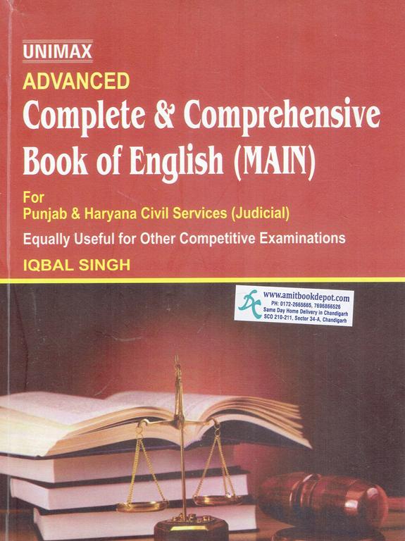 Unimax Advanced Complete and Comprehensive Book of English (Main)