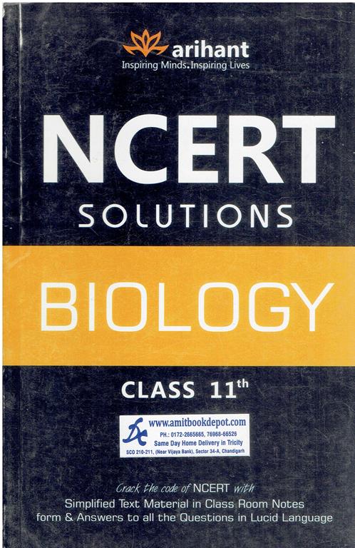 NCERT Solutions Biology for Class 11th