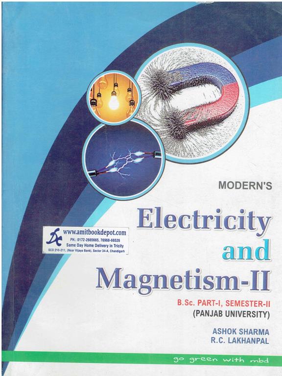 Modern Electricity and Magnetism 2 BSc 2nd Semester PU Chandigarh