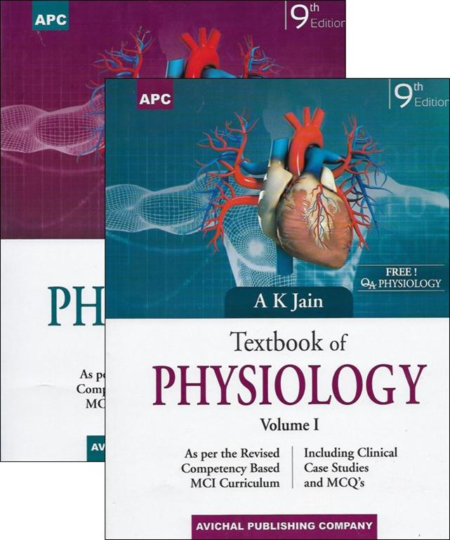 AVC Textbook of Physiology (Set of Two Volumes)