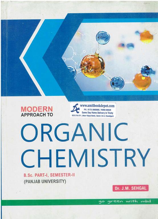 Modern Organic Chemistry BSc 2nd Semester PU Chandigarh