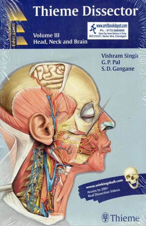 Thieme Dissector Vol 3 Head Neck and Brain