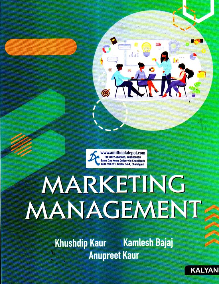 Marketing Management BBA 3rd Semester PU Chandigarh