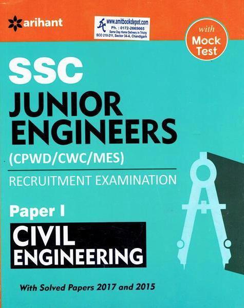 Civil Engineering Paper 1 for SSC JE CPWD/CWC/MES (NEW)