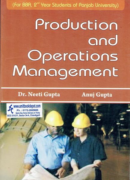 Production and Operations Management for BBA 2nd Year PU (New)