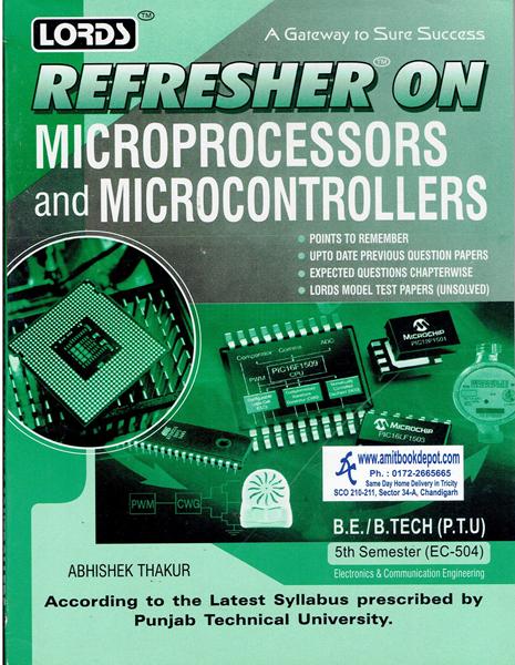 Lords Refresher on Microprocessors and Microcontrollers ECE 5th Sem PTU (OLD)