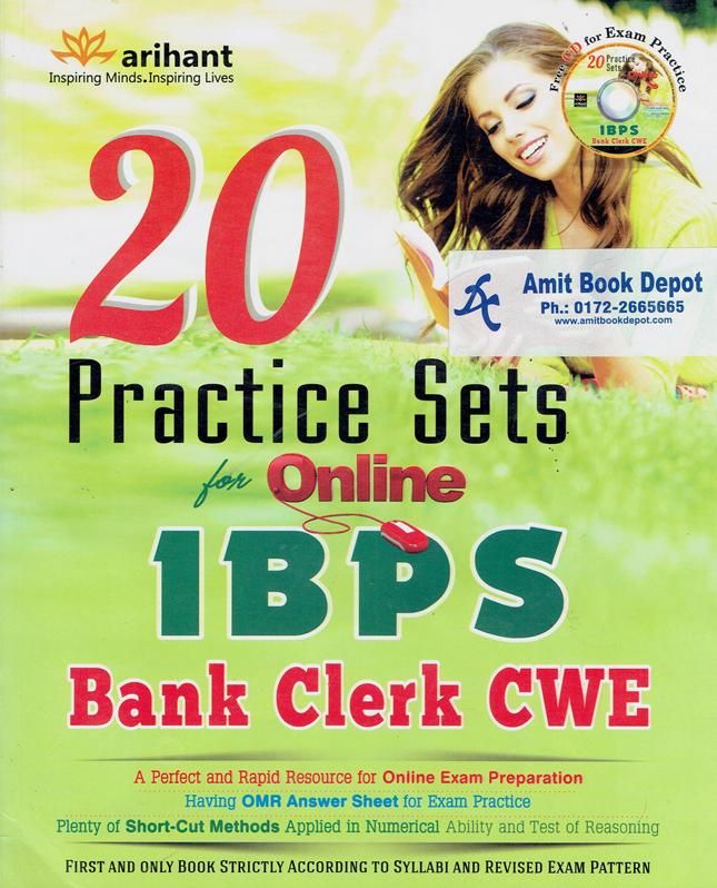 20 Practice Sets For Online IBPS Bank Clerk CWE (NEW)