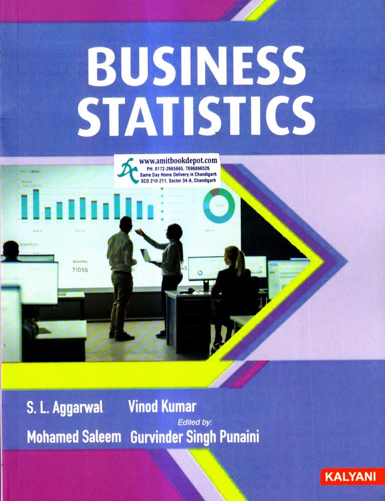 Kalyani Business Statistics BBA 2nd Semester PU Chandigarh