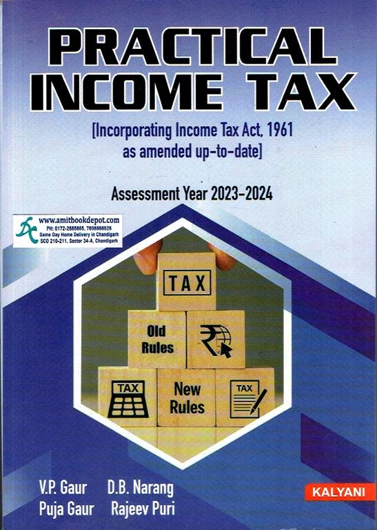 Practical Income Tax for BCOM 5th Sem PU