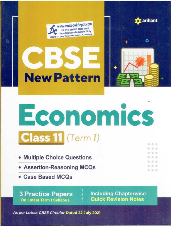 Arihant CBSE New Pattern Economics for Term 1 Class 11th (NEW)