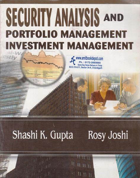 Security Analysis and Portfolio Management Investment Management (NEW)