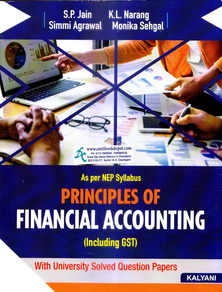 Principles of Financial Accounting Including GST BCom 1st Semester PU Chandigarh