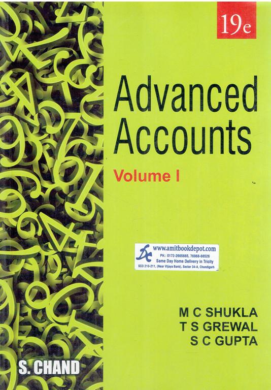 Advanced Accounts Volume 1