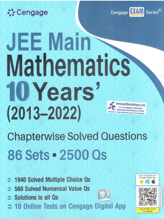 JEE Main Mathematics 10Years Chapterwise Solved Questions