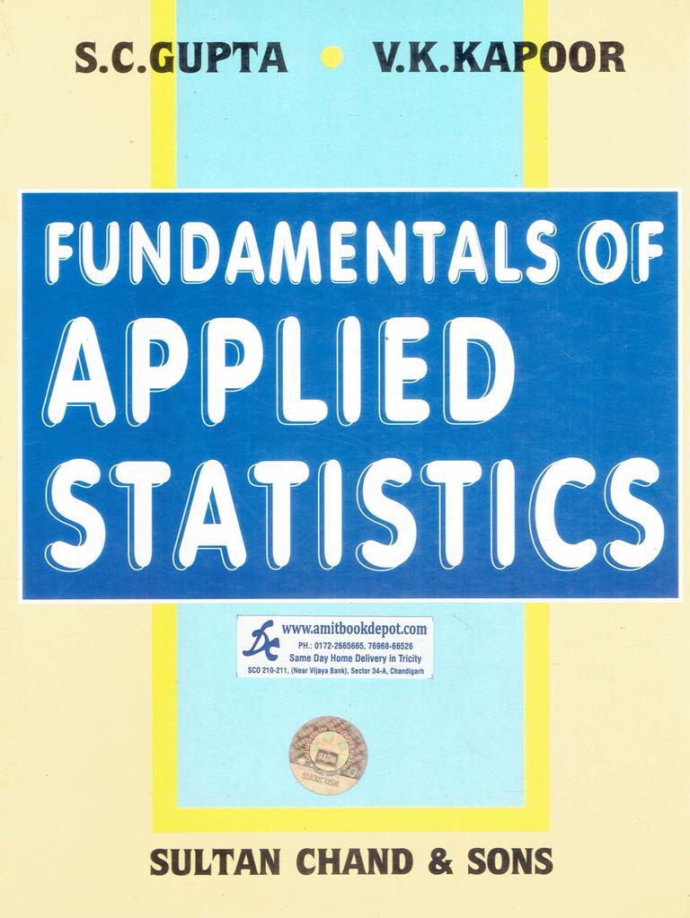 Fundamentals of Applied Statistics