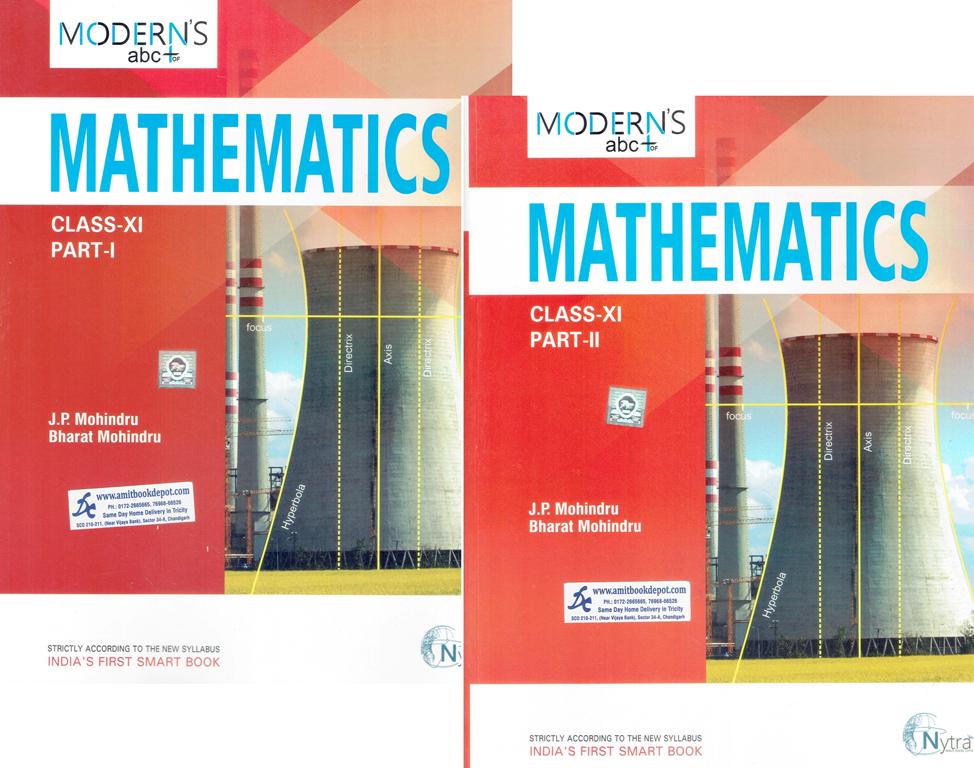 Modern ABC Mathematics for Class 11th (Set of Two Volumes)