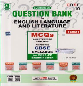 Question Bank in English Language and Literature MCQ Chapterwise Solved for Class 10th