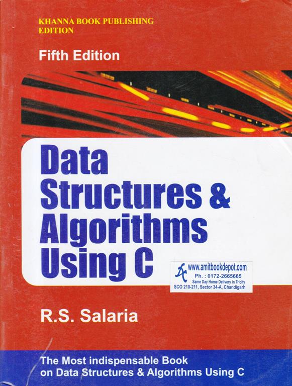 Data Structures and algorithms Using C