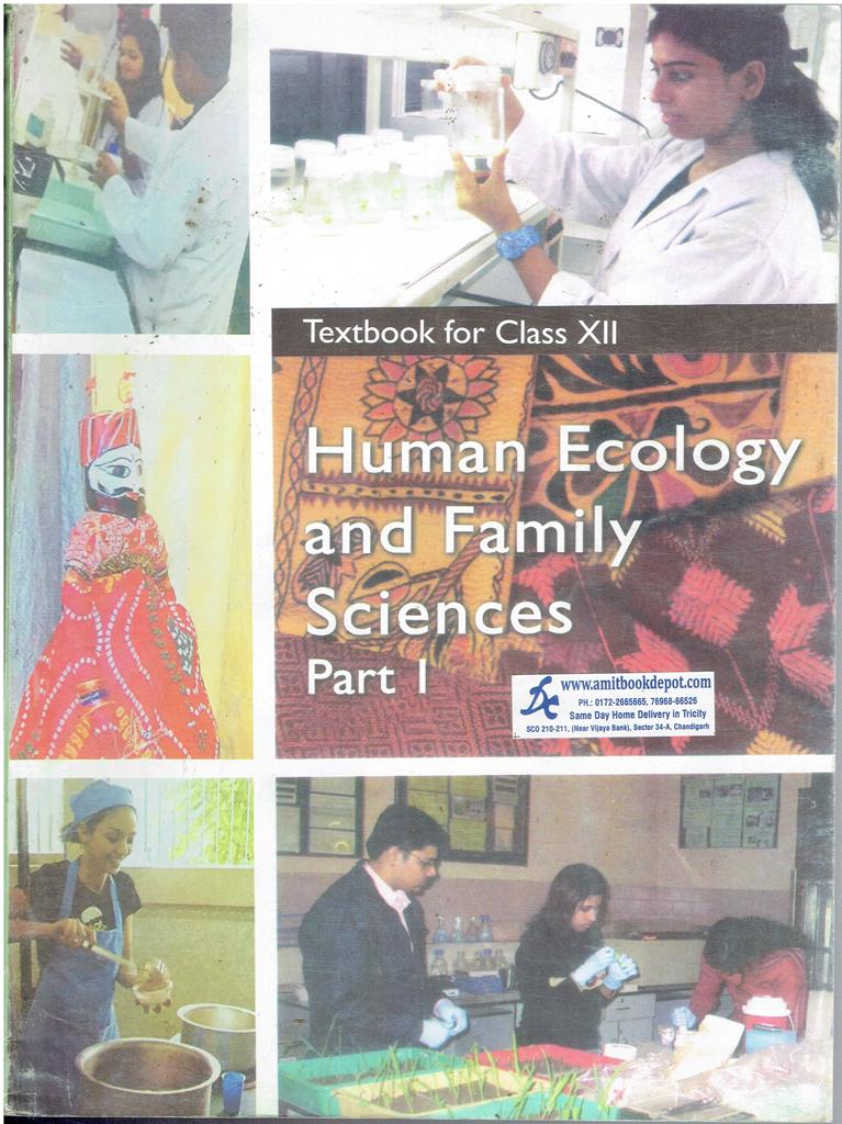 NCERT Human Ecology and Family Sciences Part 1 for Class 12th