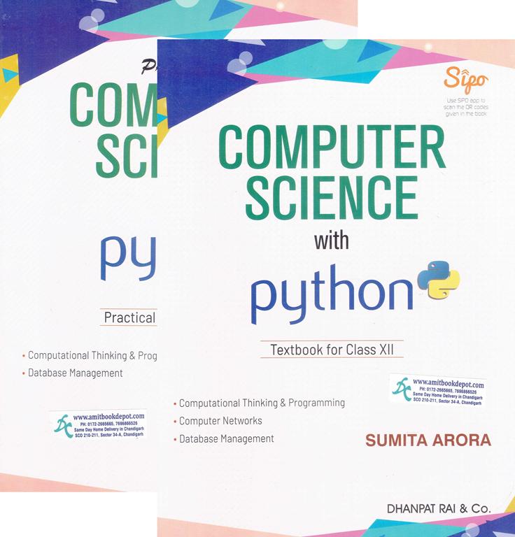 Sumit Arora Computer Science with Python for Class 12th