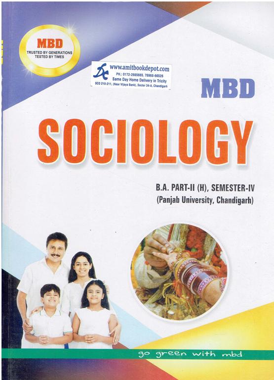 MBD Sociology BA 4th Sem PU (Hindi Medium)