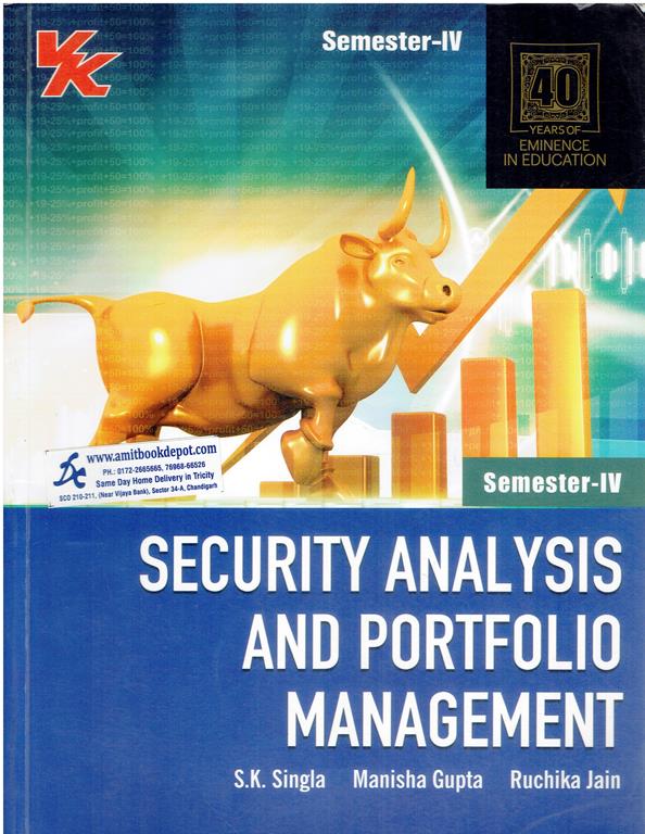 Security Analysis and Portfolio Management BCom 4th Semester PU Chandigarh