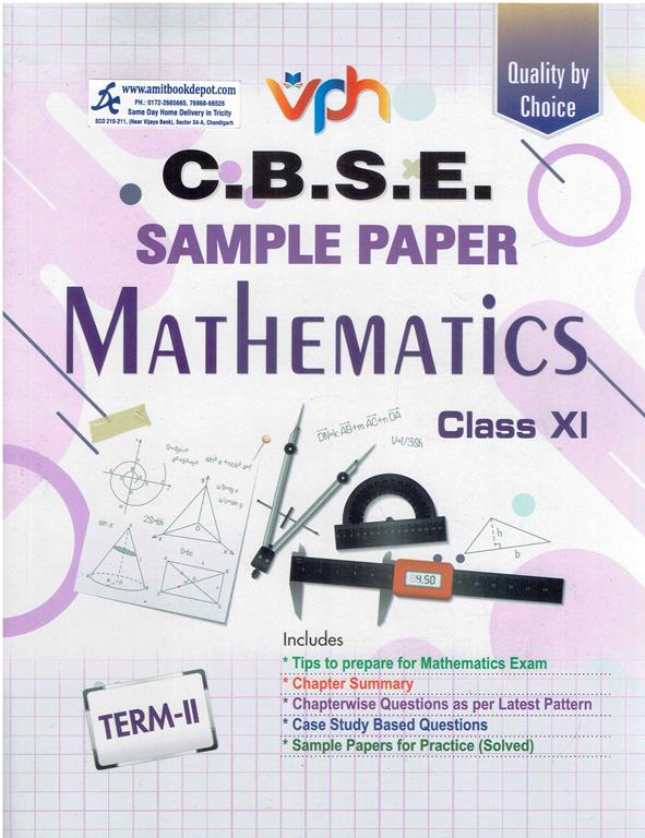 Vohra CBSE Sample Paper Mathematics for Term 2 Class 11