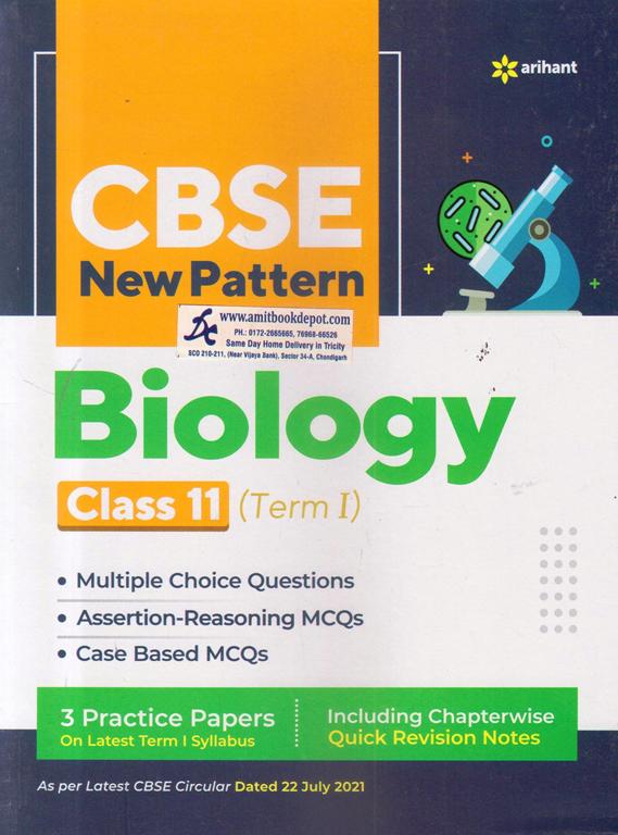 Arihant CBSE New Pattern Biology Class 11th Term 1