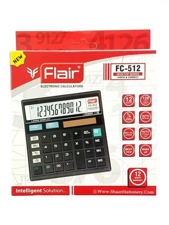 Flair Electronic Calculators FC-512