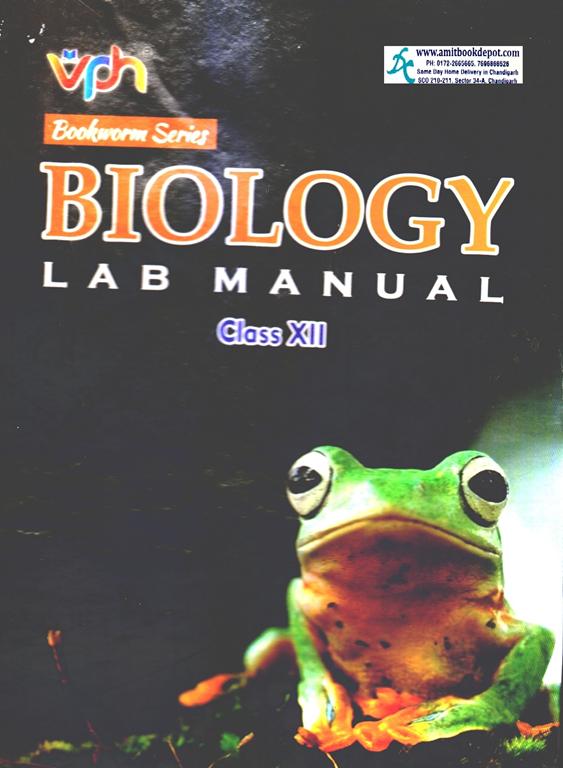 Vohra Biology Lab Manuals For Class 12th