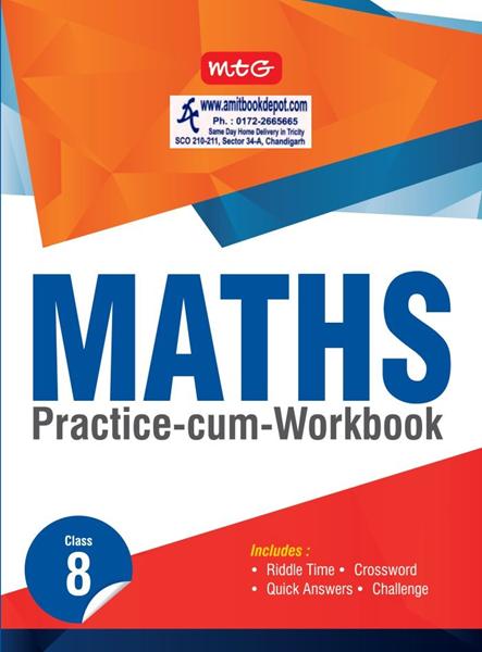 Maths Practice cum Workbook Class 8th