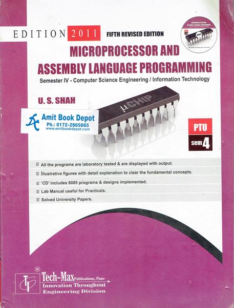 Microprocessor and Assembly Language Programming CSE/IT 4th Sem PTU (NEW)