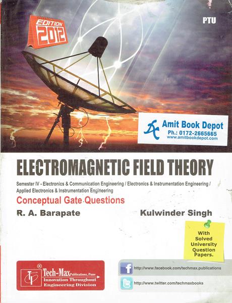 Electromagnetic Field Theory ECE/EIE 4th Sem PTU