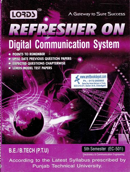 Lords Refresher on Digital Communication System ECE 5th Sem  PTU (NEW)