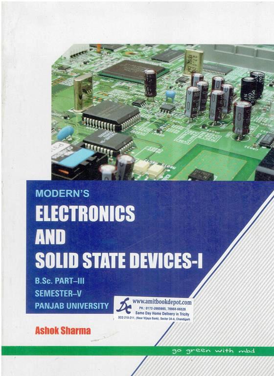 Modern Electronics and Solid State Devices 1 BSc 5th Semester PU Chandigarh