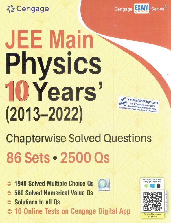 JEE Main physics 10 Years (2013-2022) Chapterwise Solved Questions