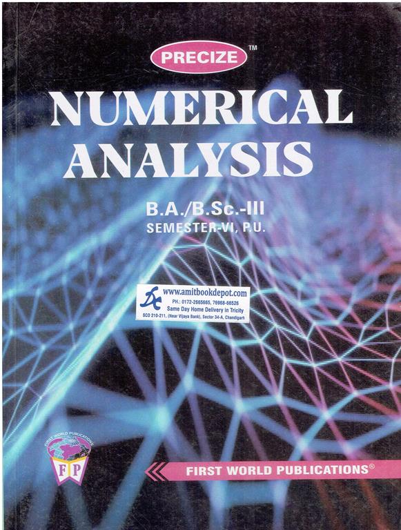 Precize Numerical Analysis BA and BSc 6th Sem PU