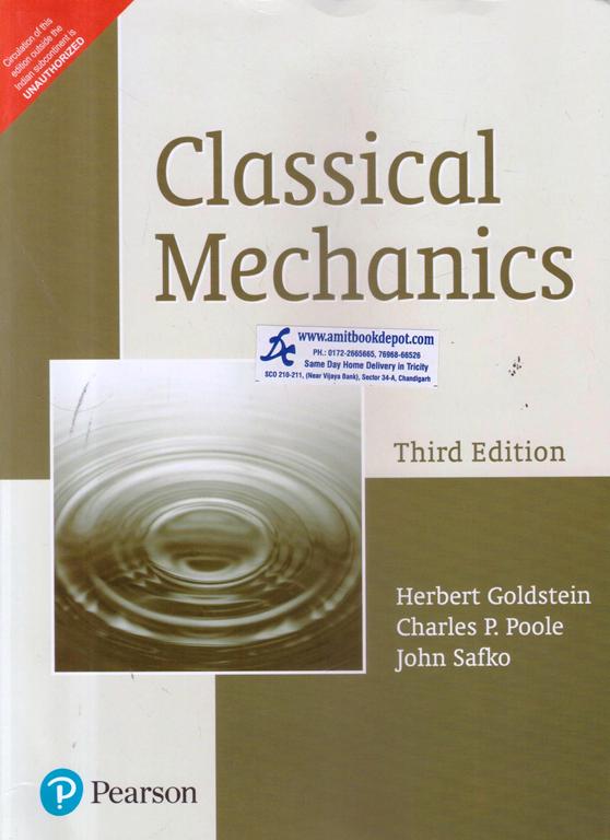 Classical Mechanics 3rd Edition