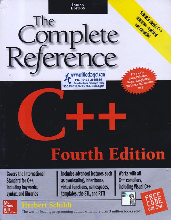 C++ The Complete Reference 4th Edition (NEW)