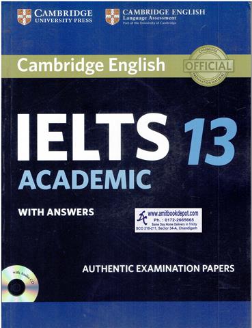 IELTS 13 Academic with Answers Cambridge English (NEW)