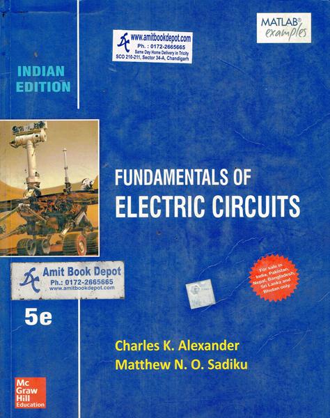 Fundamentals of Electric Circuits 5th Edition (NEW)