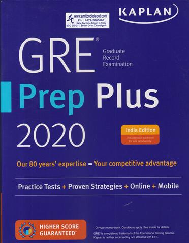 GRE Prep Plus 2020 (NEW)