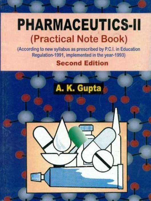 Pharmaceutics 2 Practical Note Book